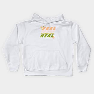 Feel, Notice, Acknowledge, Heal Kids Hoodie